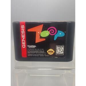 Zoop (Sega Genesis, 1995) Game Cartridge Only